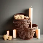 Handwoven Willow Basket thumbnail 5