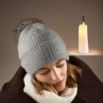 Snowfall Cashmere Beanie thumbnail 4