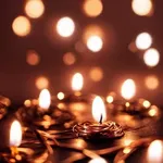 Twinkling Copper Fairy Lights thumbnail 3