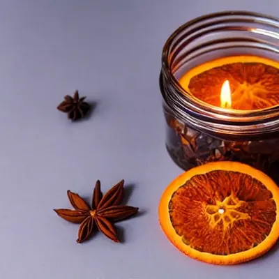 Star Anise & Vanilla Potpourri Jar
